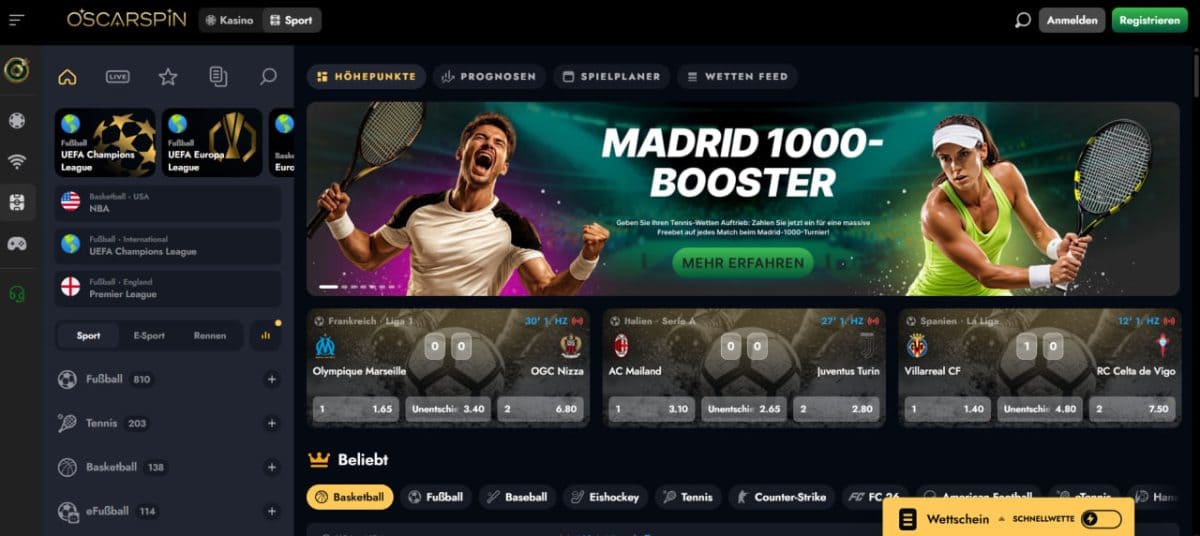OscarSpin Casino: 6.000 Spiele & BMW im Oscar-Box-Bonus image 5